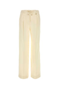 Moncler Virgin Wool Trousers — Yellow