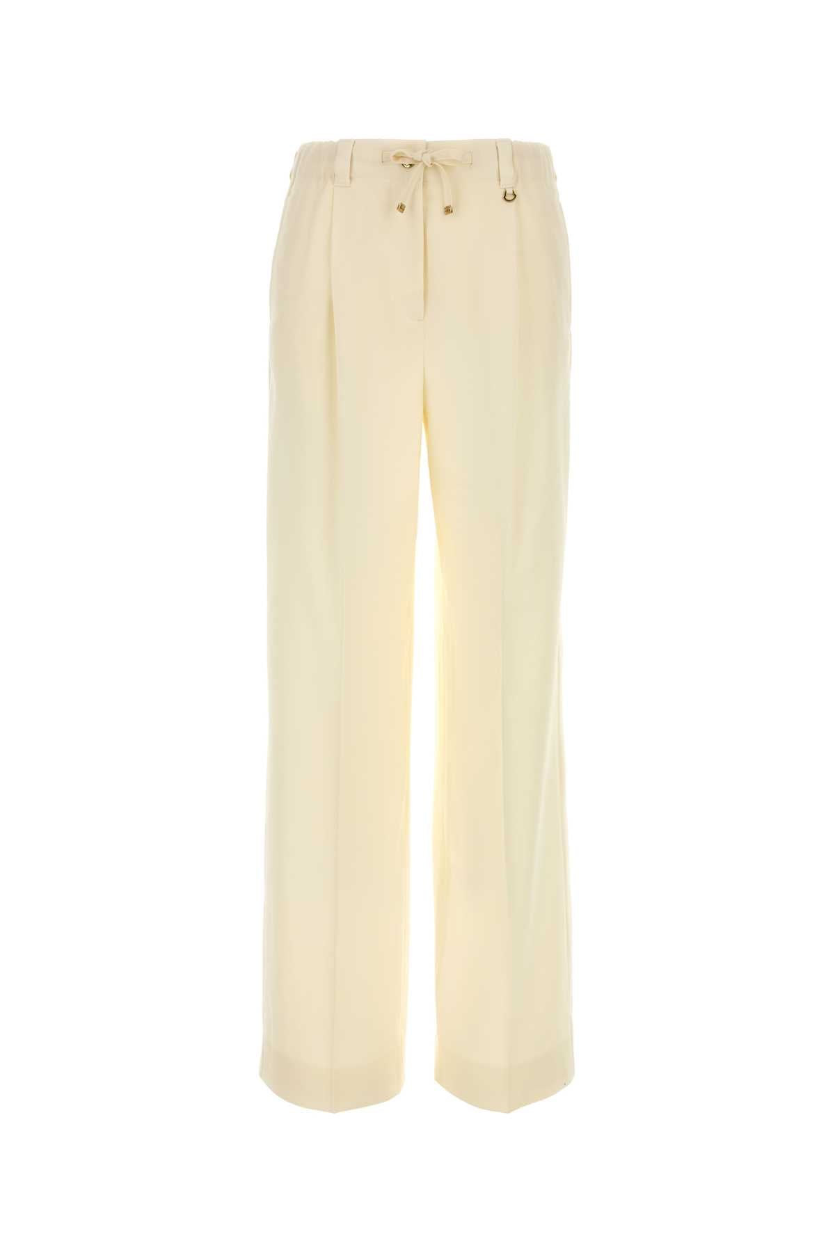 Moncler Virgin Wool Trousers — Yellow