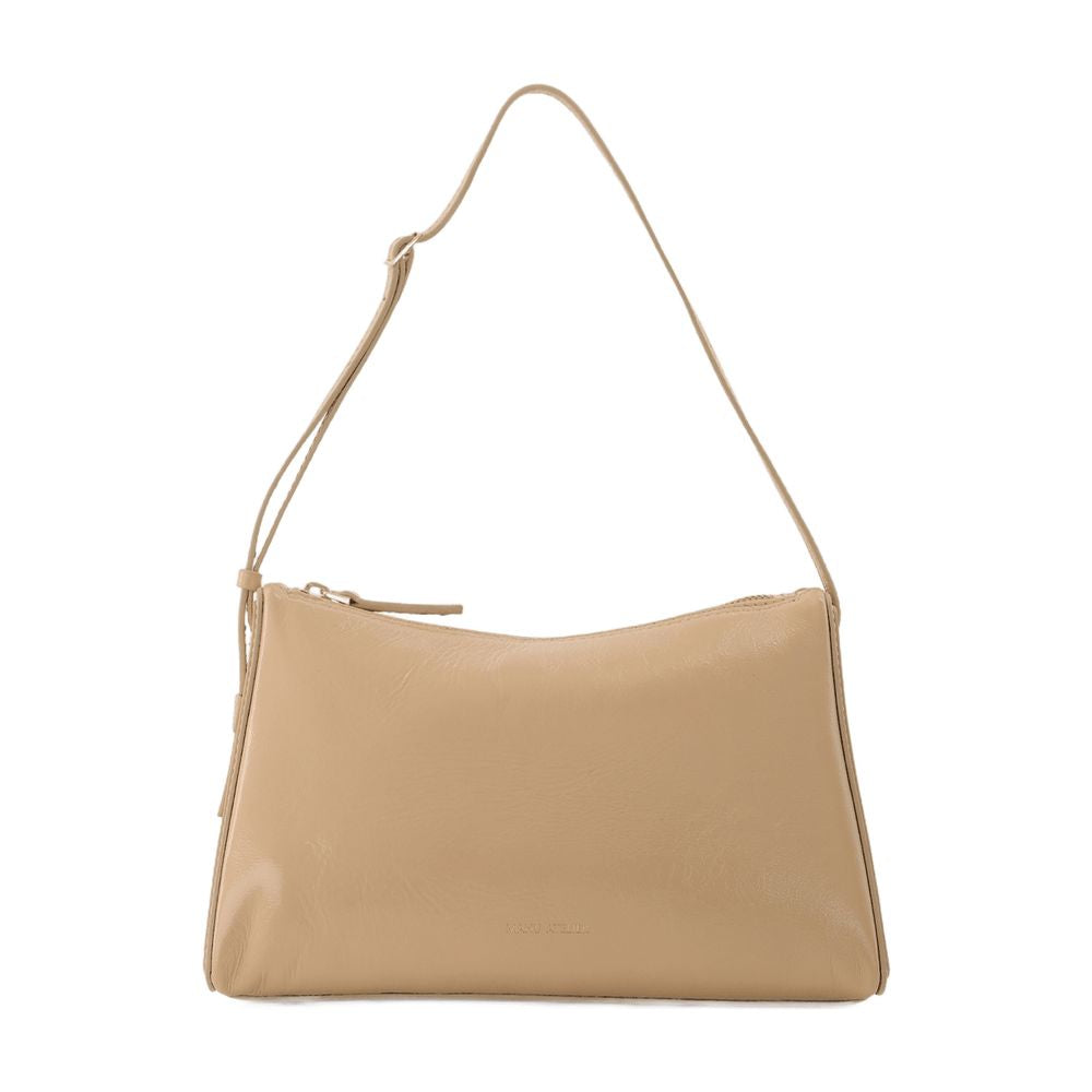 Manu Atelier Prism Shoulder Bag — Beige