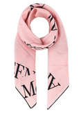 Alexander McQueen Silk Scarf — Pink