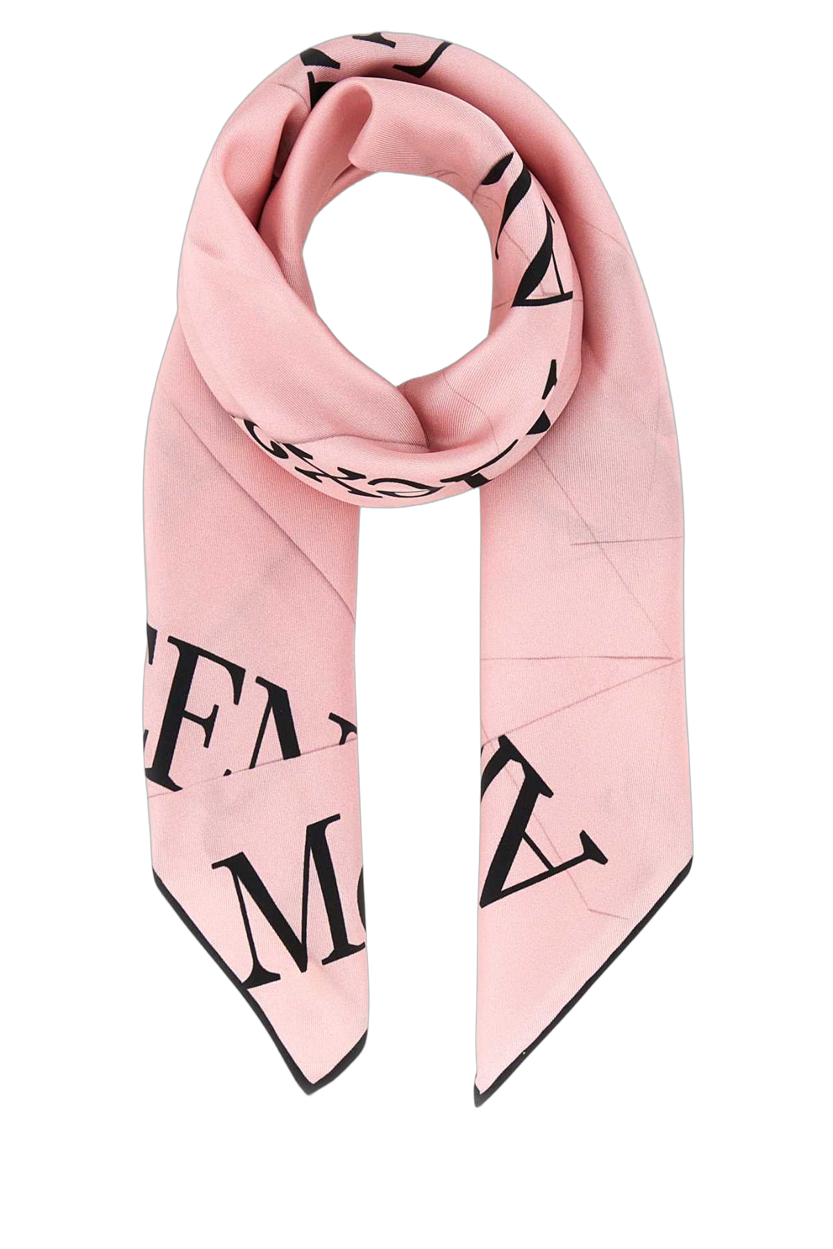 Alexander McQueen Silk Scarf — Pink