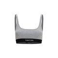 Tom Ford Modal Blend Sport Bra — Gray