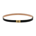 Victoria Beckham Dorian Frame Belt — Black