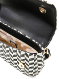 Guess Tessi Flap Shoulder Bag — Black