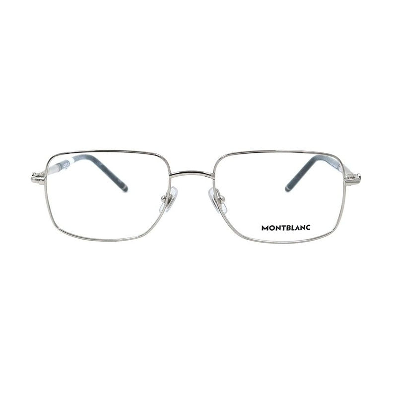 Montblanc MB0072O002 Metal Frame Eyeglasses — Silver