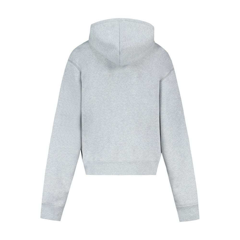 3.Paradis Cotton Hoodie Sweatshirt — grey