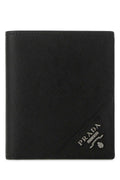 Prada Vitello Leather Wallet — Black