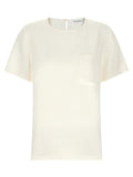 Max Mara Silk Crepe de Chine Blouse — White