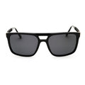 Chopard SCH311700P Aviator Full Rim Sunglasses — Black