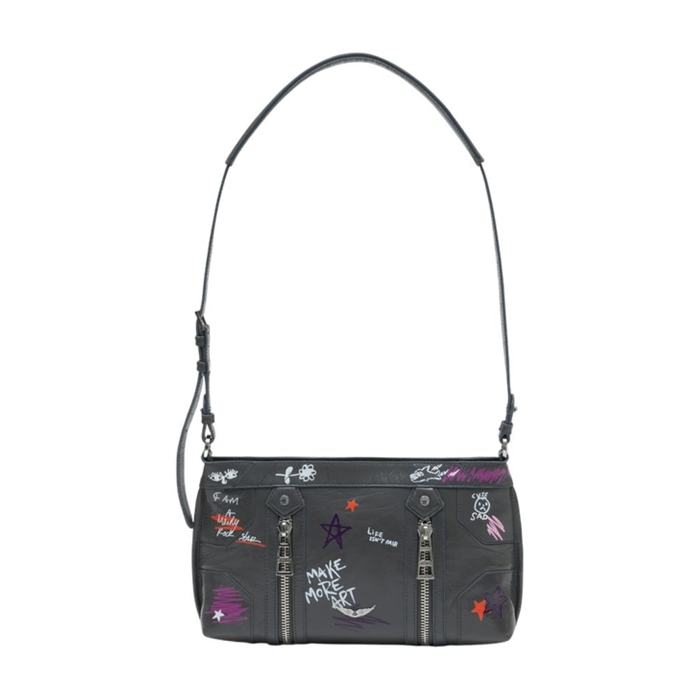 Zadig & Voltaire Sunny Moody Crossbody Bag — Black
