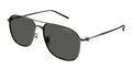 Montblanc MB0417SA Titanium Aviator Sunglasses — Gray