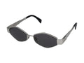 Celine CL40254U Metal Frame Sunglasses — Silver