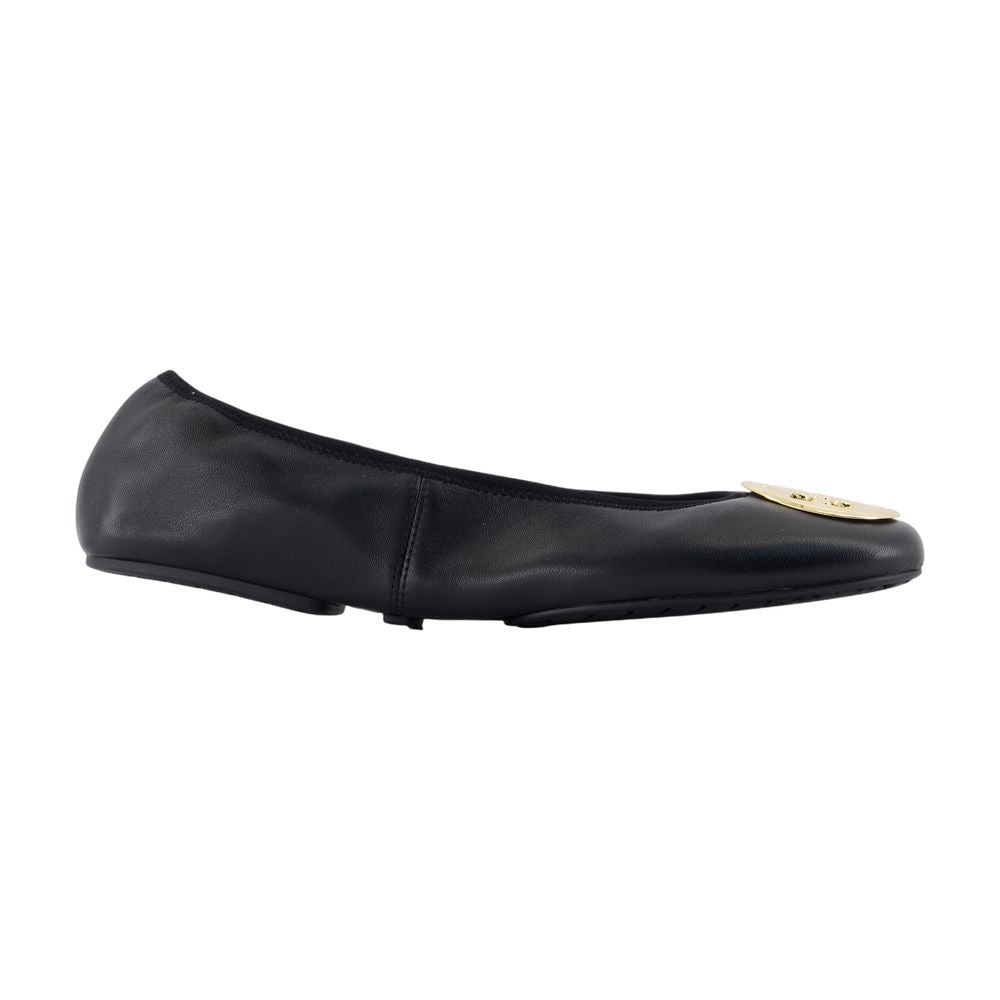 Tory Burch Reva Travel Flat — Black