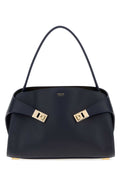 Ferragamo Newnavdkbtmor Shoulder Bag — Navy