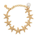 Self-Portrait Starfish Charm Bracelet — Gold