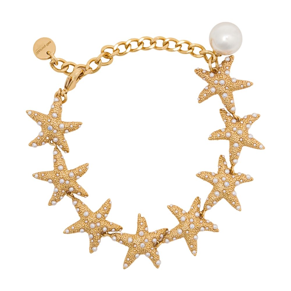 Self-Portrait Starfish Charm Bracelet — Gold