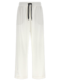 Brunello Cucinelli Track Joggers — White