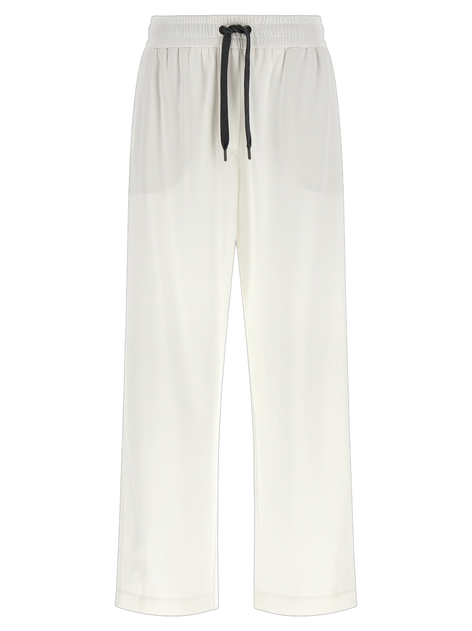 Brunello Cucinelli Track Joggers — White