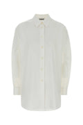 Jil Sander Cotton Button-Down Shirt — White