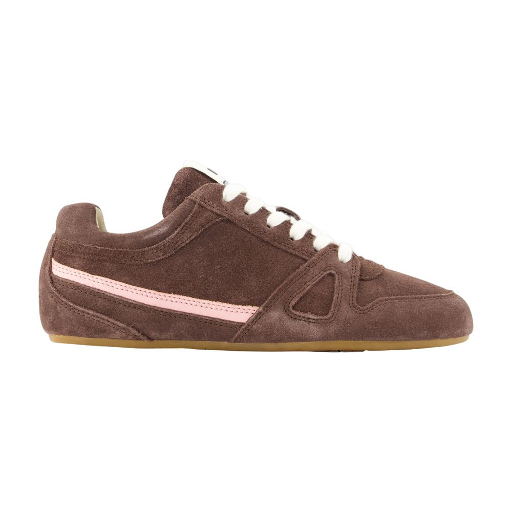 Isabel Marant Senny Low Sneaker — Brown