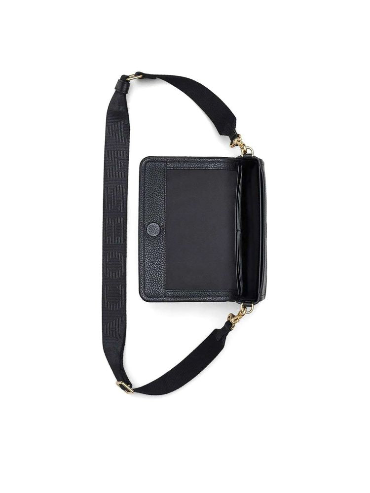 Marc Jacobs Leather Mini Crossbody Bag — Black