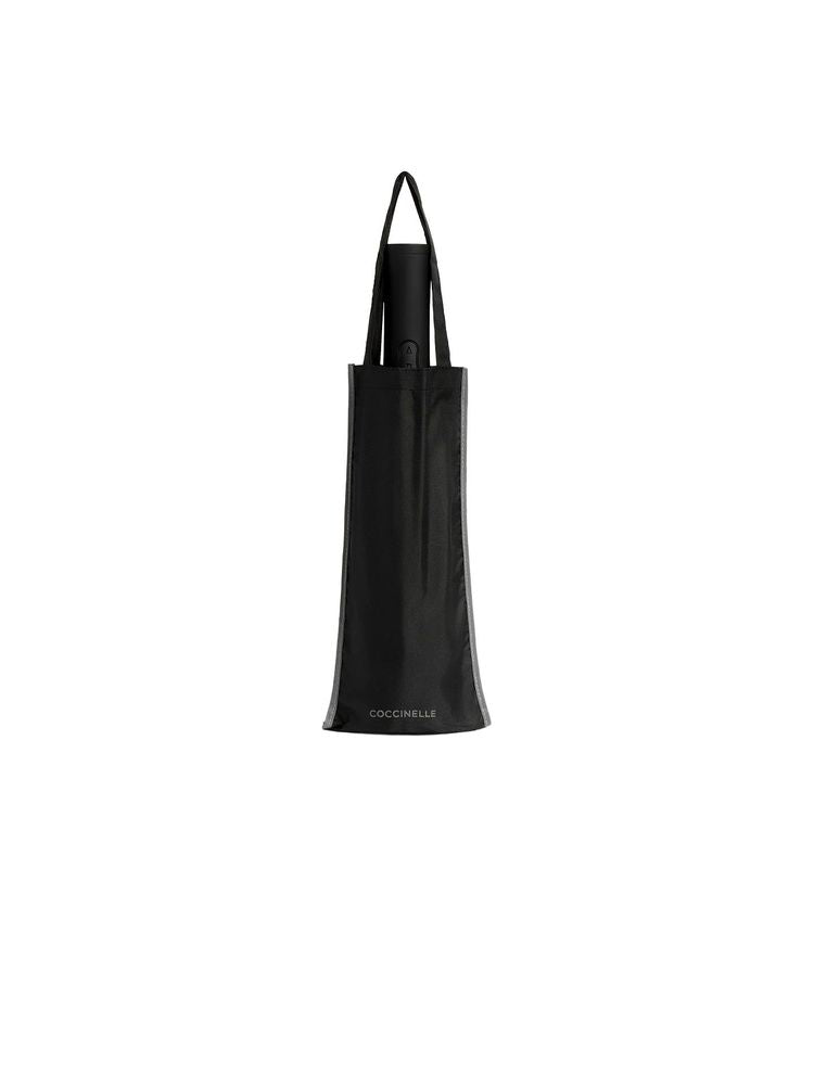 Coccinelle E7 Nylon Waterproof Umbrella — Black