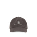 Brunello Cucinelli BRM252D9850CSN11BB Baseball Cap — Brown