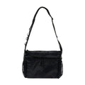 Rains Sibu Messenger W3 Crossbody Bag — Black