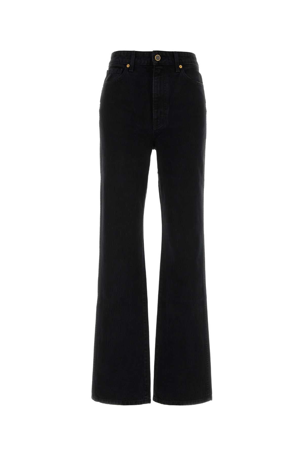 Khaite Jean Jeans — Black