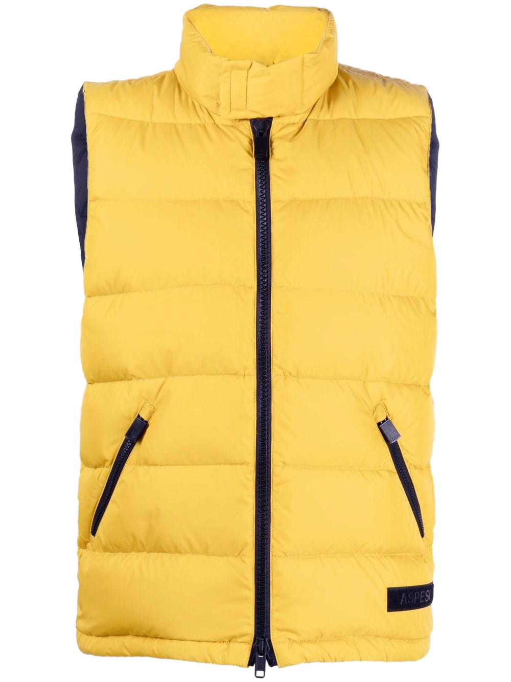 Aspesi Padded Down Gilet — Yellow