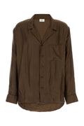 Saint Laurent Pyjama Shirt — Brown