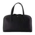 Toteme Lounge Zip Shopper Tote Bag — Black