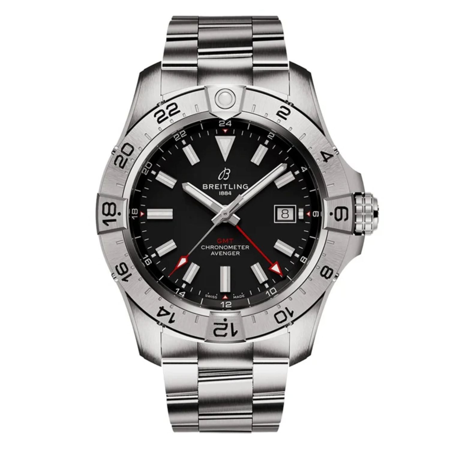 Breitling Avenger Watch — Black