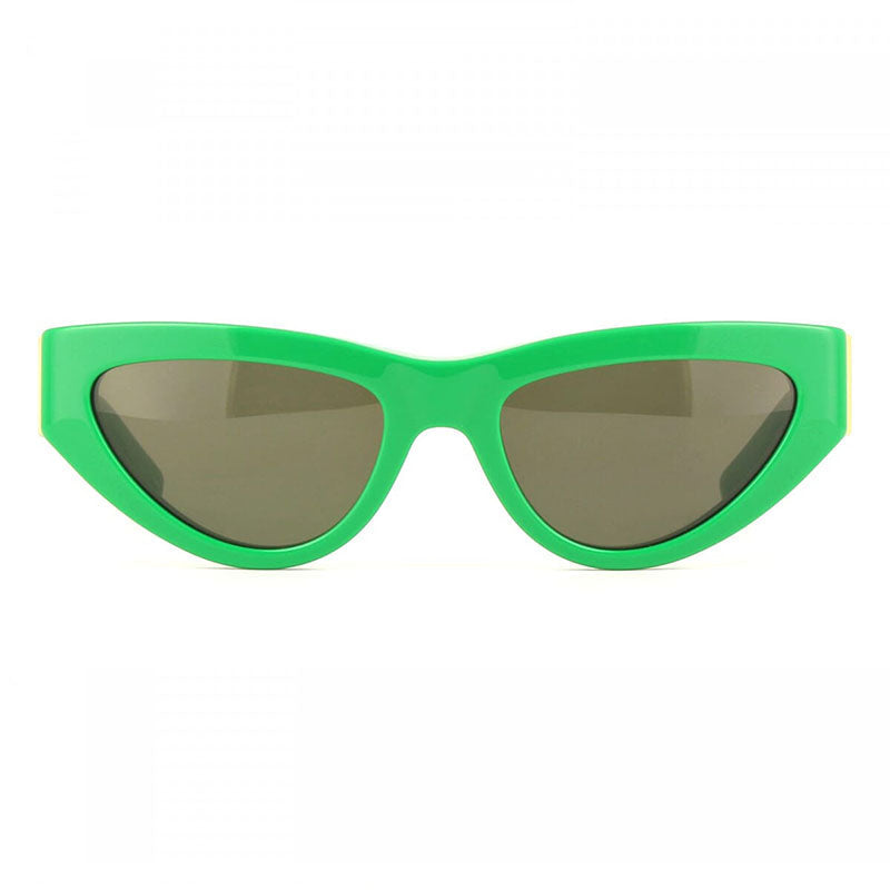 Bottega Veneta BV1176S003 Cat-Eye Full Rim Sunglasses — Green