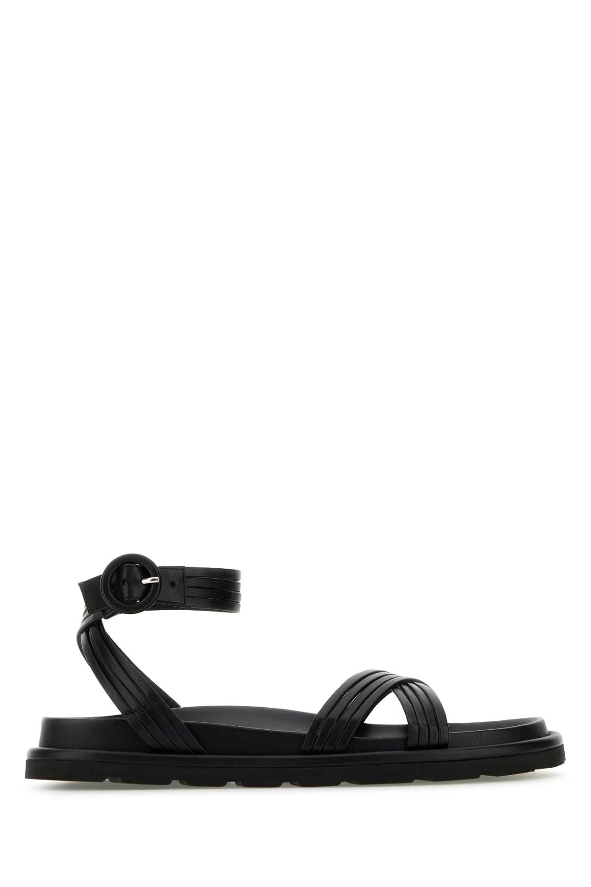 Gianvito Rossi Nero Sandal — Black