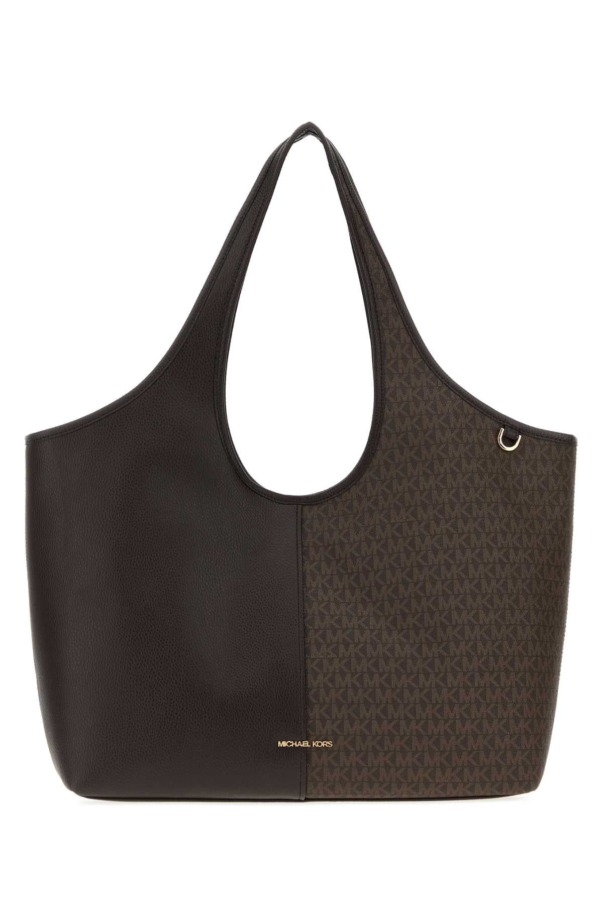 Michael By Michael Kors Shopper Tote Bag — Brown
