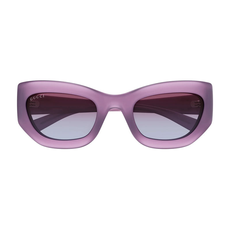 Gucci GG1784S004 Oversized Cat-Eye Sunglasses — Purple
