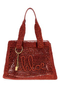 Chloé Summer Banana Shoulder Bag — Red