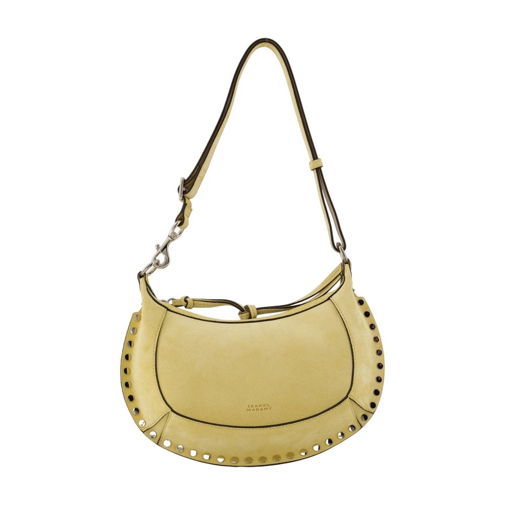 Isabel Marant Oskan Moon Shoulder Bag — Yellow
