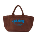 Ganni XXL Tote Bag — Brown