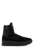 Maison Margiela Leather Climber High-Top Sneaker — Black