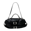Simone Rocha Biker Belt Leather Shoulder Bag — Black