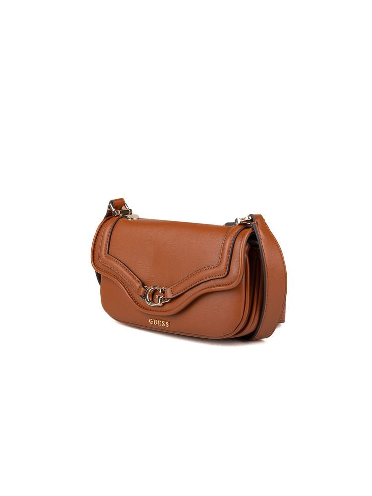 Guess Dea Crossbody Bag — Cognac