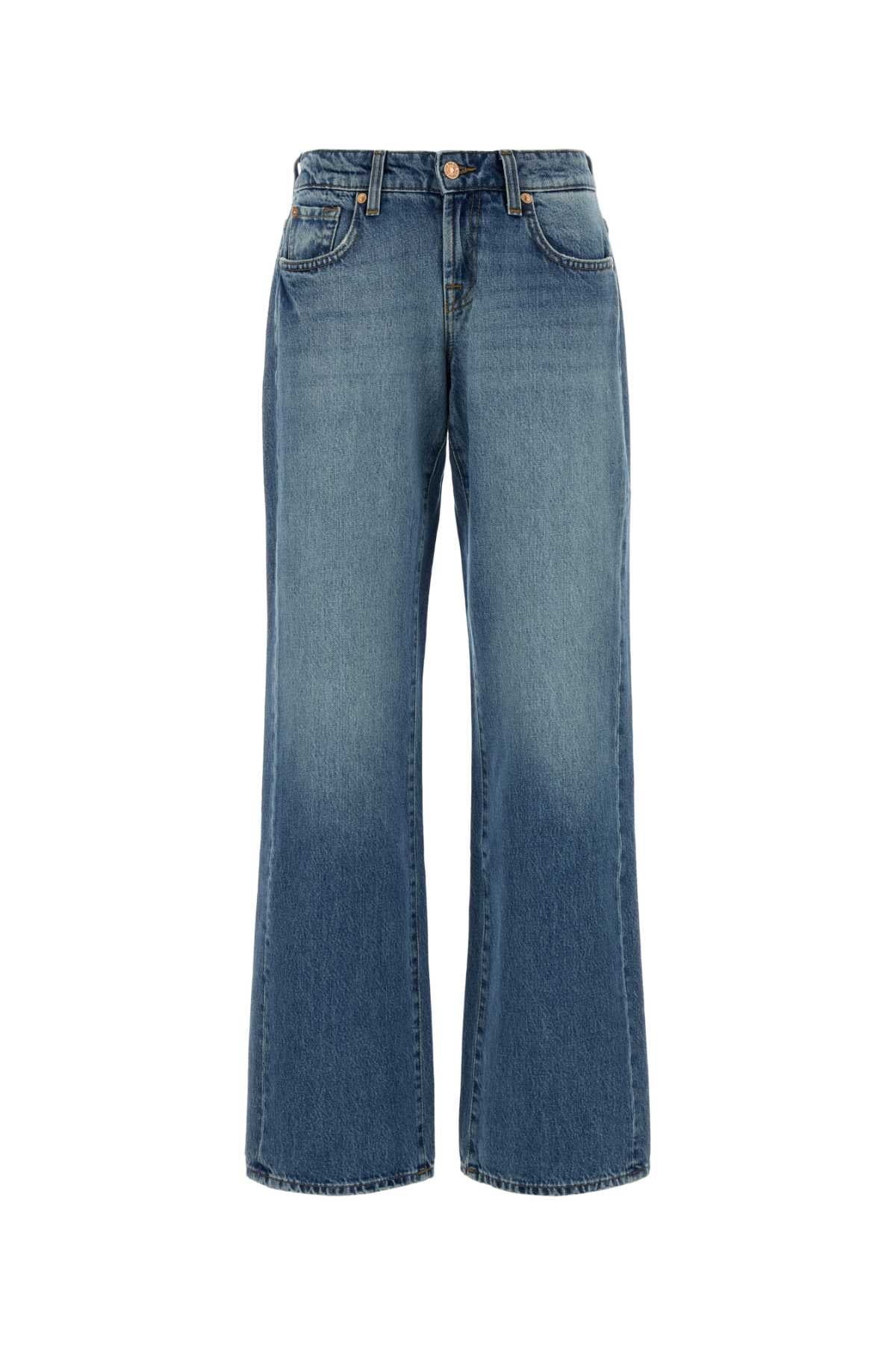 Seven For All Mankind Straight Jeans — Blue