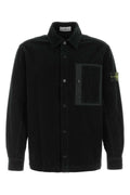 Stone Island Cotton Corduroy Shirt — Black