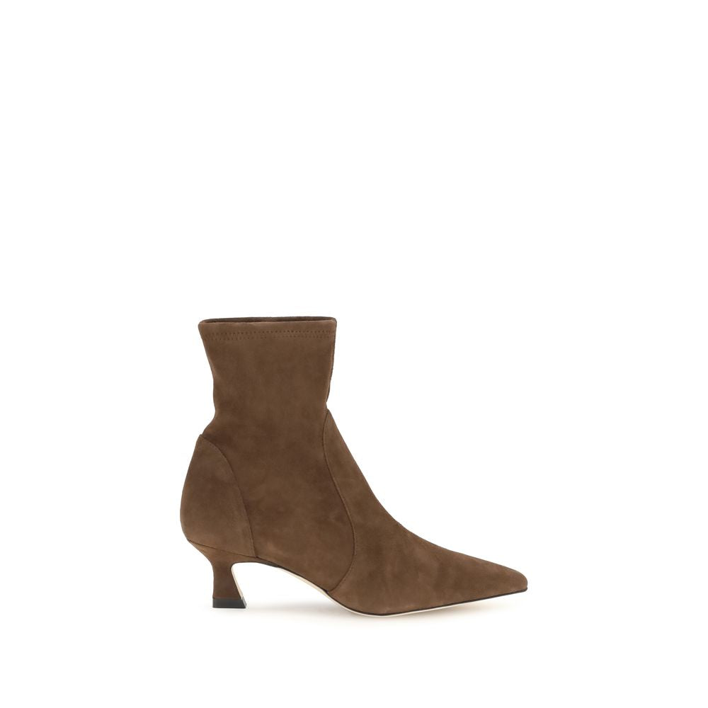 Stuart Weitzman Vinnie Ankle Boot — Brown