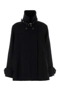 Lanvin Corto Coat — Black