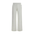 Moncler Logo-Appliqué Cotton Joggers — White