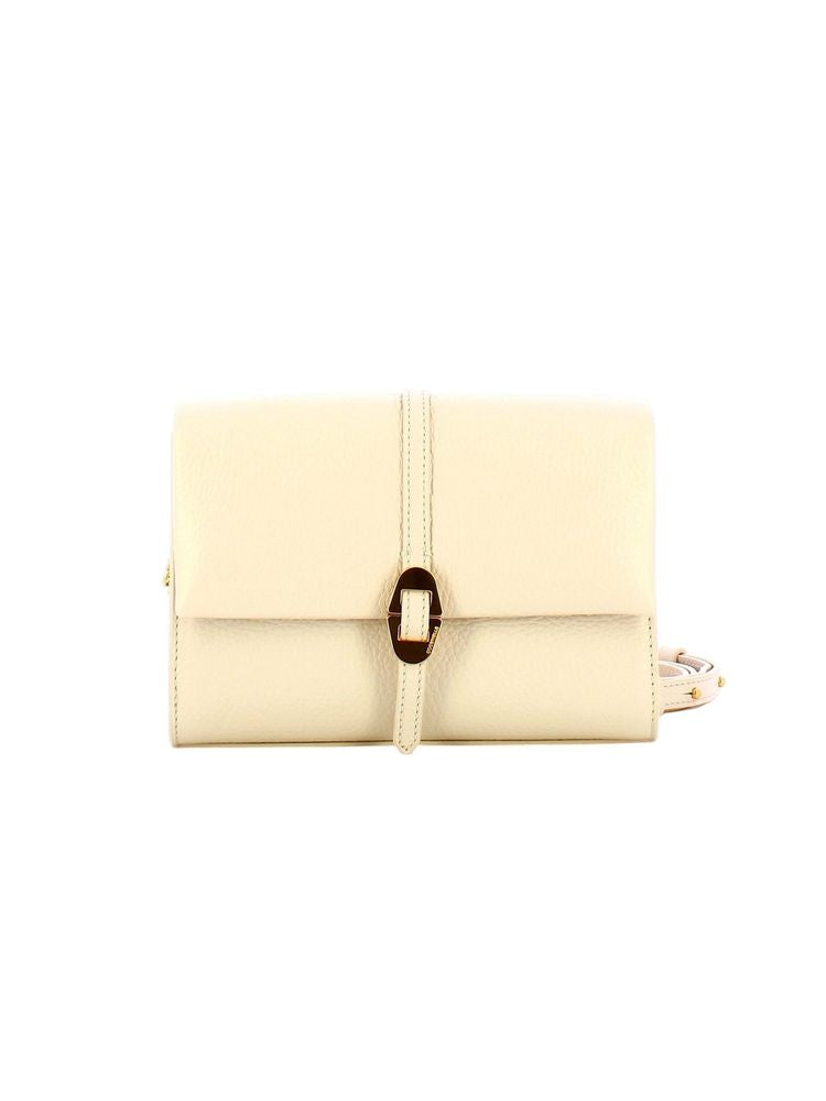 Coccinelle Dorian Mini Crossbody Bag — White