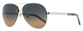 MCM MW0027-H Rimless Pilot Sunglasses — Gray